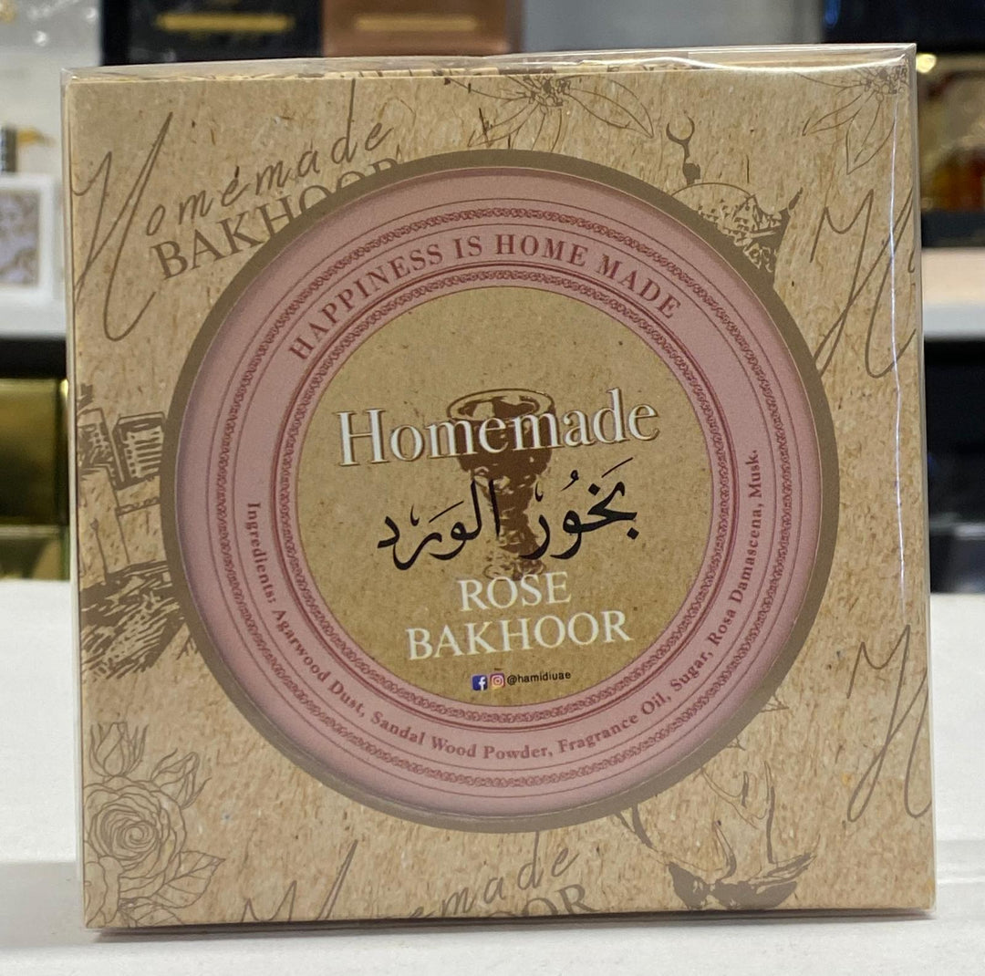 Homemade Rose Bakhoor by Hamidi