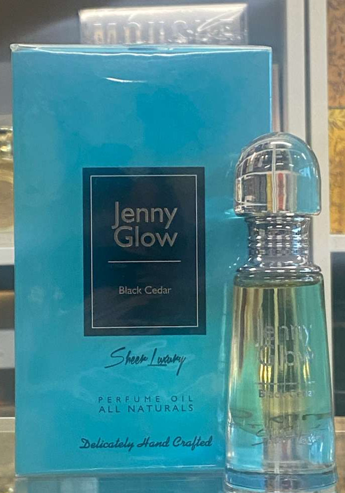 JENNY GLOW BLACK CEDAR -Concentrated Luxury French Perfume Oil-0.68