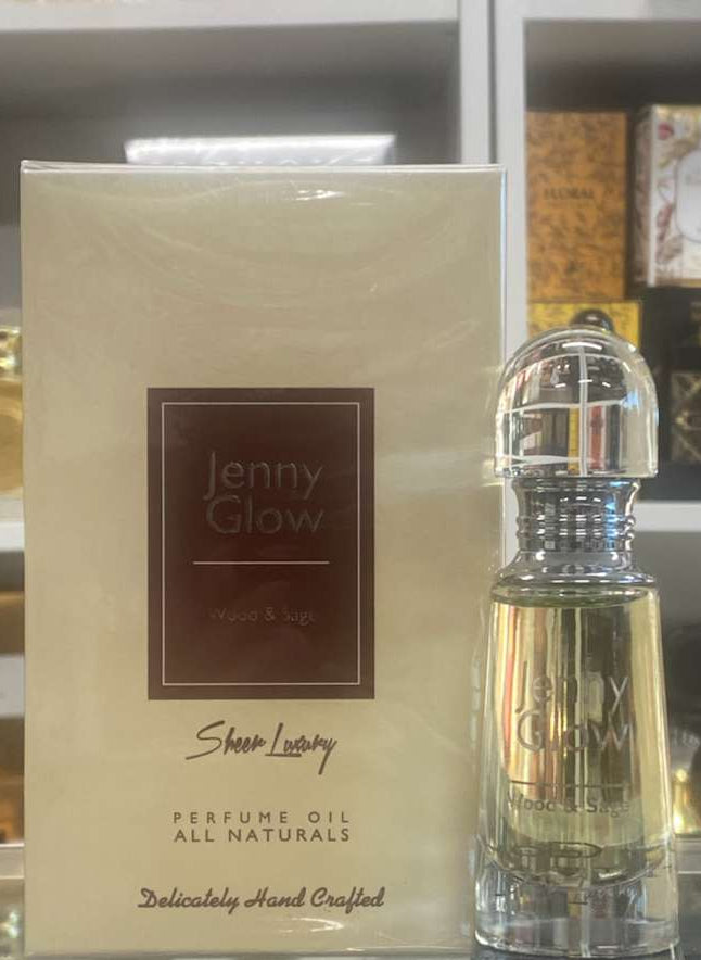 JENNY GLOW WOOD & SAGE -Concentrated Luxury French Perfume Oil-0.68 Fl Oz