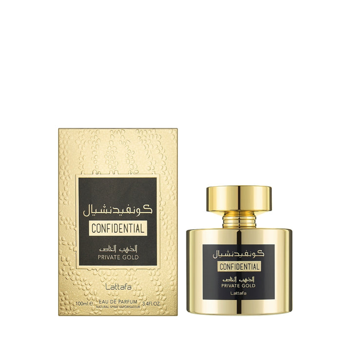 Lattafa Confidential Private Gold EDP 100ml/3.4 fl oz