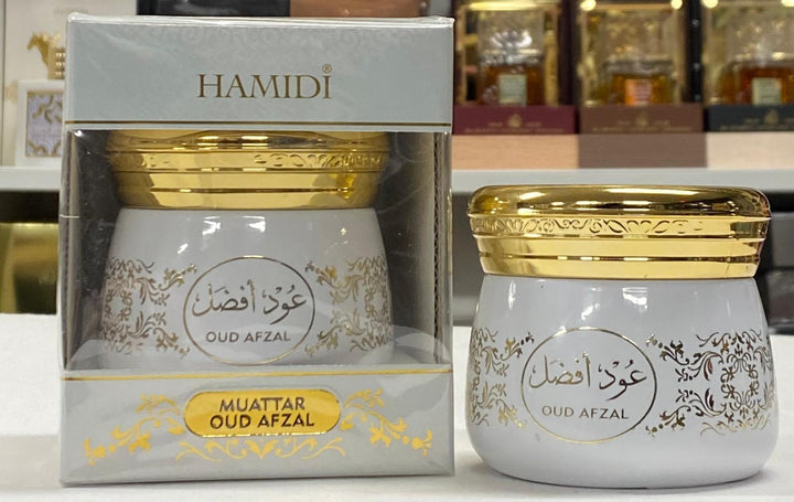 Muattar Oud Afzal Bakhoor by Hamidi | 40g