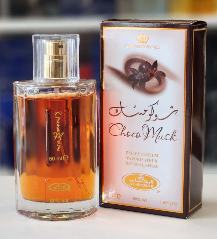 Al Rehab Choco Musk EDP 50ml – Sweet Vanilla Chocolate Perfume