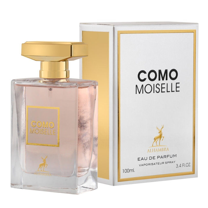 Lattafa Como Moiselle Eau De Parfum 3.4Fl oz Natural Spray Perfume