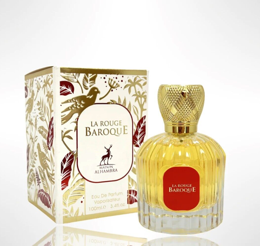Lattafa La Rouge Baroque Eau De Parfum 3.4Fl oz Natural Spray Perfume