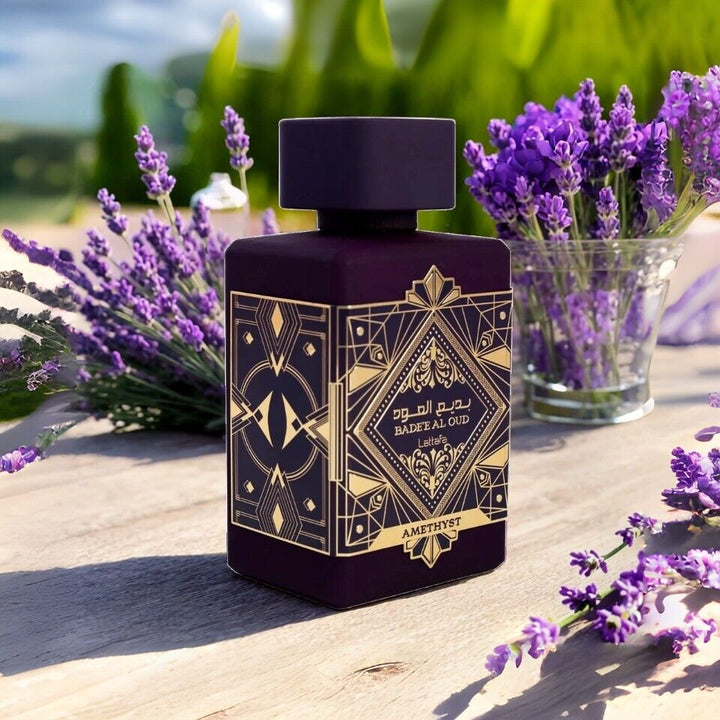Lattafa Badee Al Oud Amethyst Eau De Parfum 3.4Fl oz Natural Spray Perfume