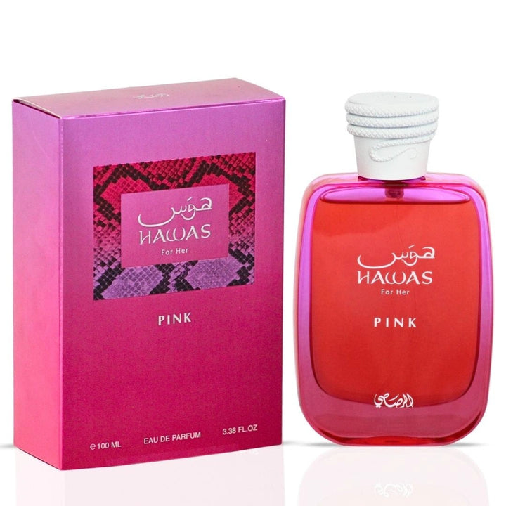 Hawas For Her Pink EDP 100ml/3.4 fl oz by Rasasi